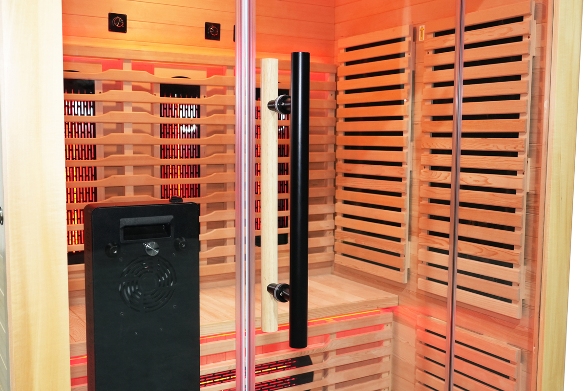 Blisspod Venetian RED Deluxe 3-Person Full Spectrum Infrared Sauna