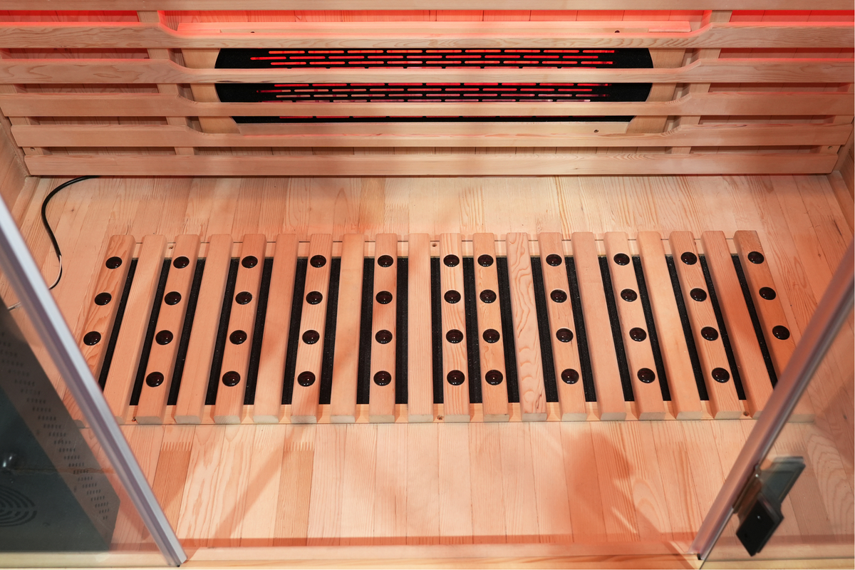 Blisspod Venetian RED Deluxe 3-Person Full Spectrum Infrared Sauna