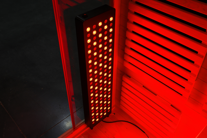 Blisspod Venetian RED Deluxe 3-Person Full Spectrum Infrared Sauna