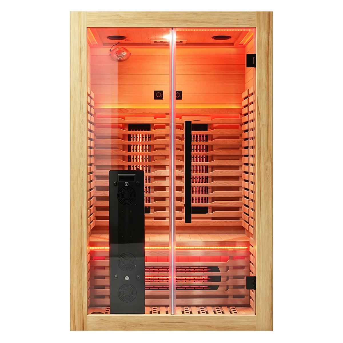 Blisspod Venetian RED Deluxe 2-Person Full Spectrum Infrared Sauna