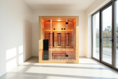 Blisspod Venetian RED Deluxe 3-Person Full Spectrum Infrared Sauna