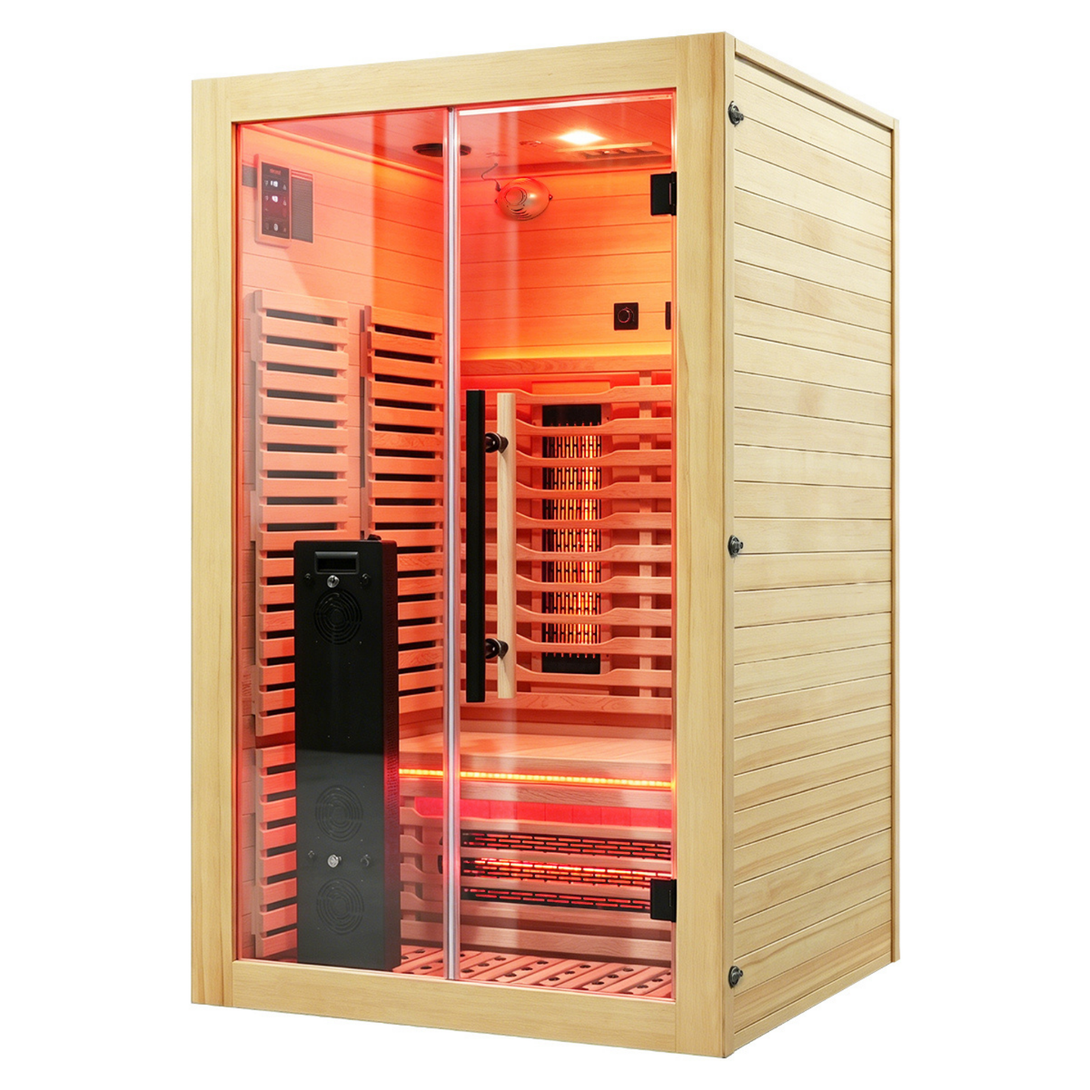 Blisspod Venetian RED Deluxe 2-Person Full Spectrum Infrared Sauna