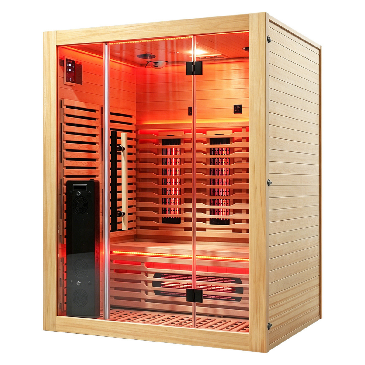 Blisspod Venetian RED Deluxe 3-Person Full Spectrum Infrared Sauna