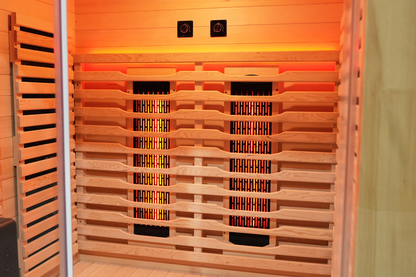 Blisspod Venetian RED Deluxe 2-Person Full Spectrum Infrared Sauna