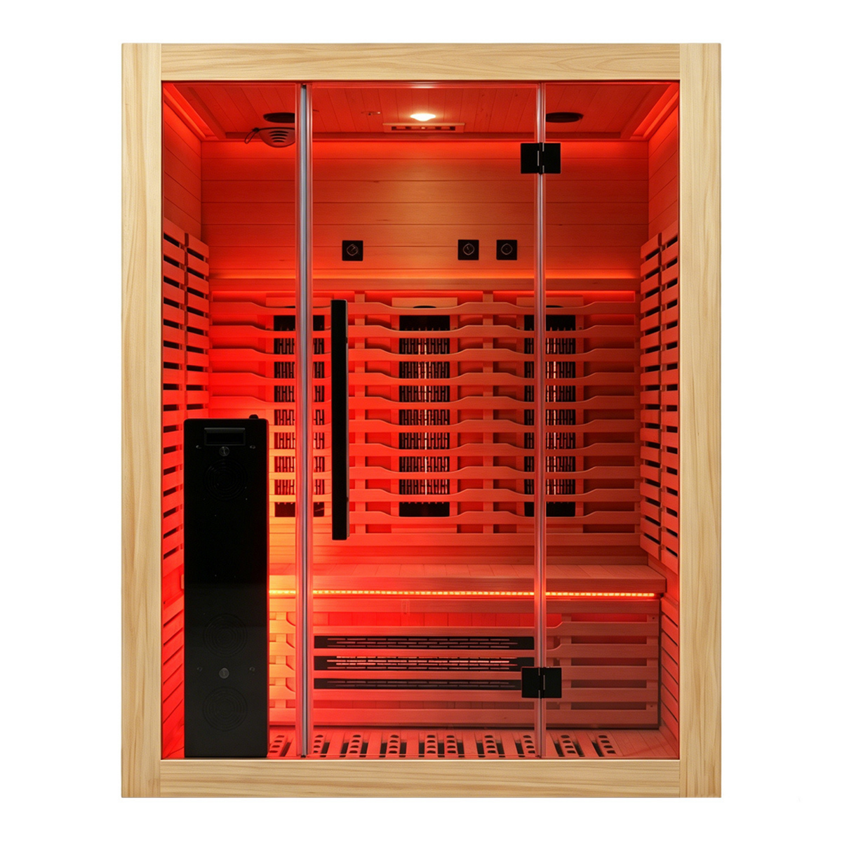 Blisspod Venetian RED Deluxe 3-Person Full Spectrum Infrared Sauna