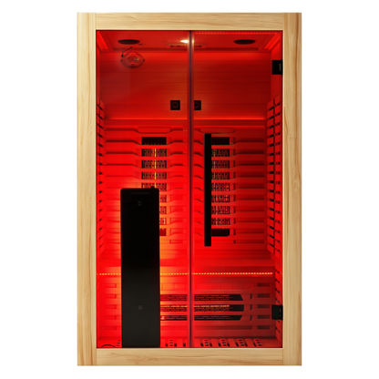 Blisspod Venetian RED Deluxe 2-Person Full Spectrum Infrared Sauna