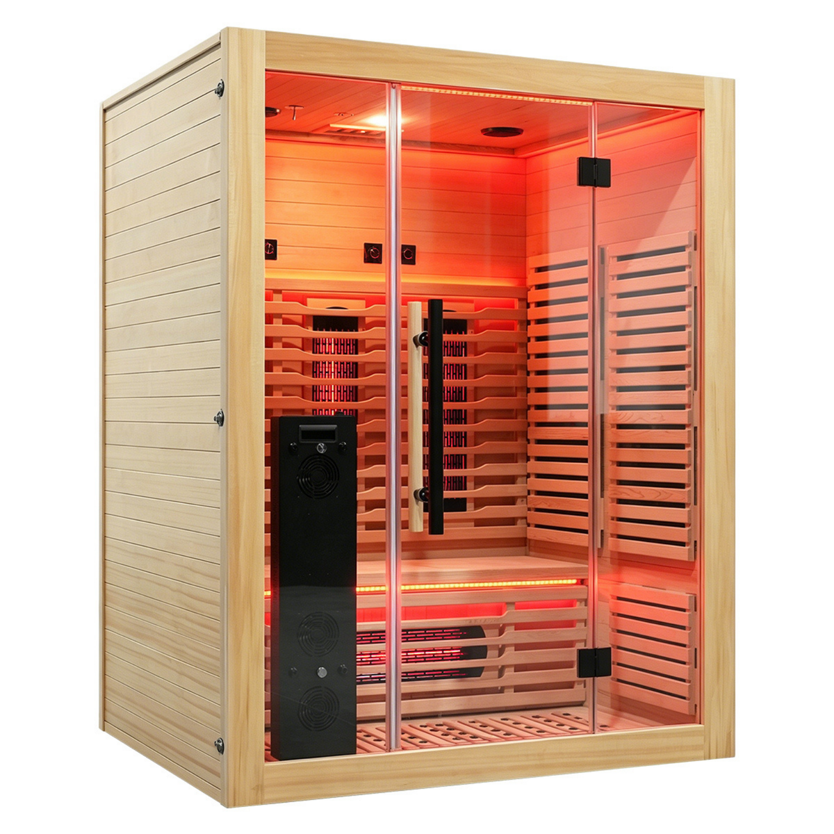 Blisspod Venetian RED Deluxe 3-Person Full Spectrum Infrared Sauna