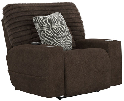 Zen Power Recliner with CR3 Heat, Shiatsu Massage & Zero Gravity – Chocolate