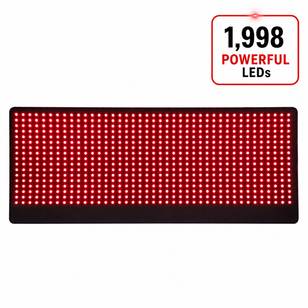 Large Red Light Therapy Pad – 27” x 11” with 1,998 LEDs
