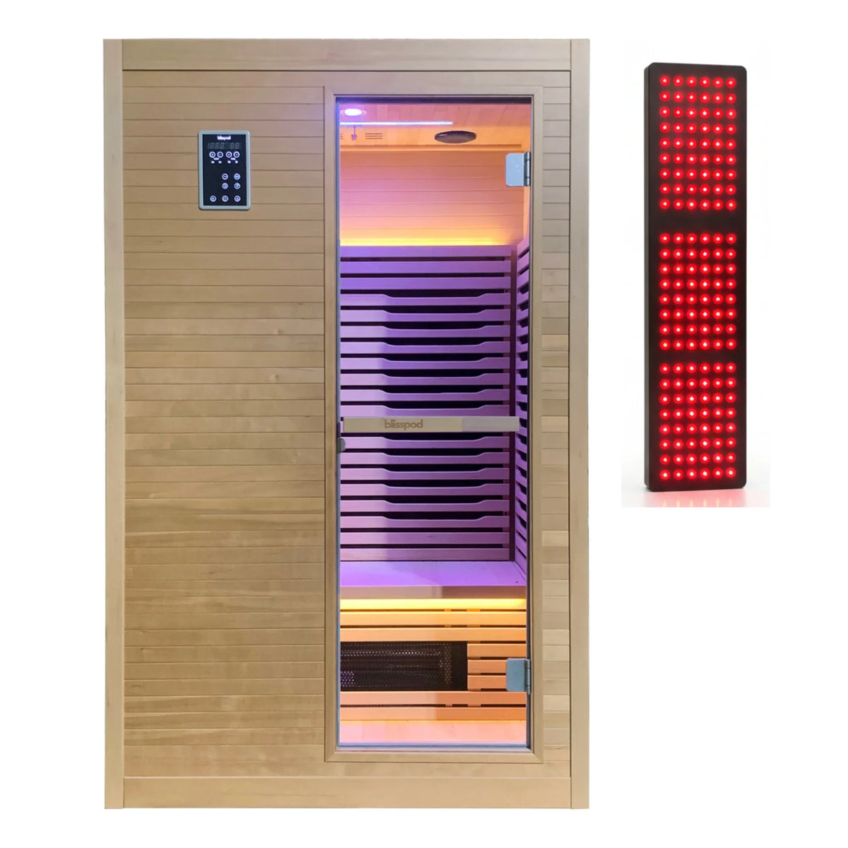 Blisspod Helsinki Deluxe 2-Person Full Spectrum Infrared Sauna