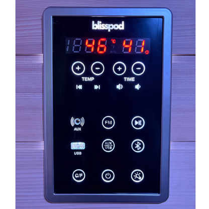 Blisspod Malmo 2-Person Infrared Sauna with Red Light