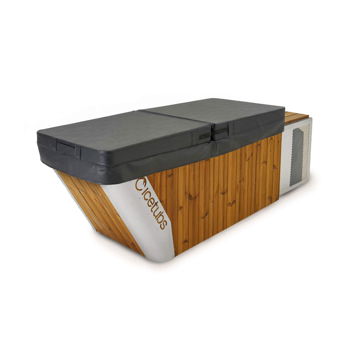 Ice Tubs Icebath Thermal Wood & Stainless Steel Cold Plunge