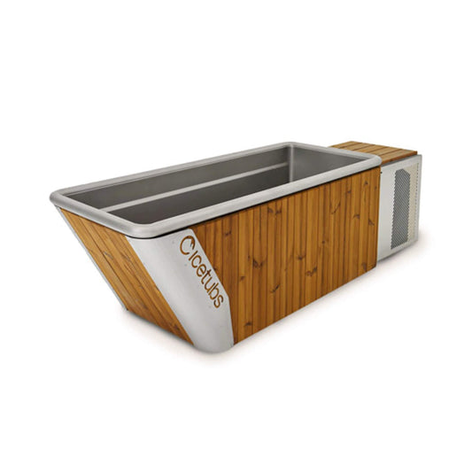 Ice Tubs Icebath Thermal Wood & Stainless Steel Cold Plunge