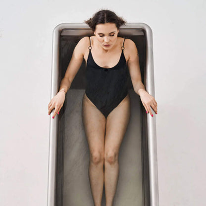 Ice Tubs Icebath Thermal Wood & Stainless Steel Cold Plunge